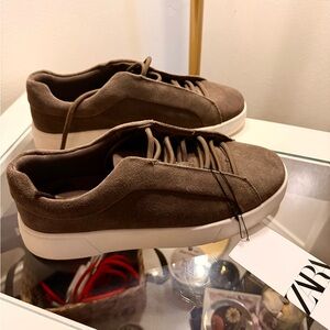 Zara Men's  Suede Sneakers Size 41/ US 8.5